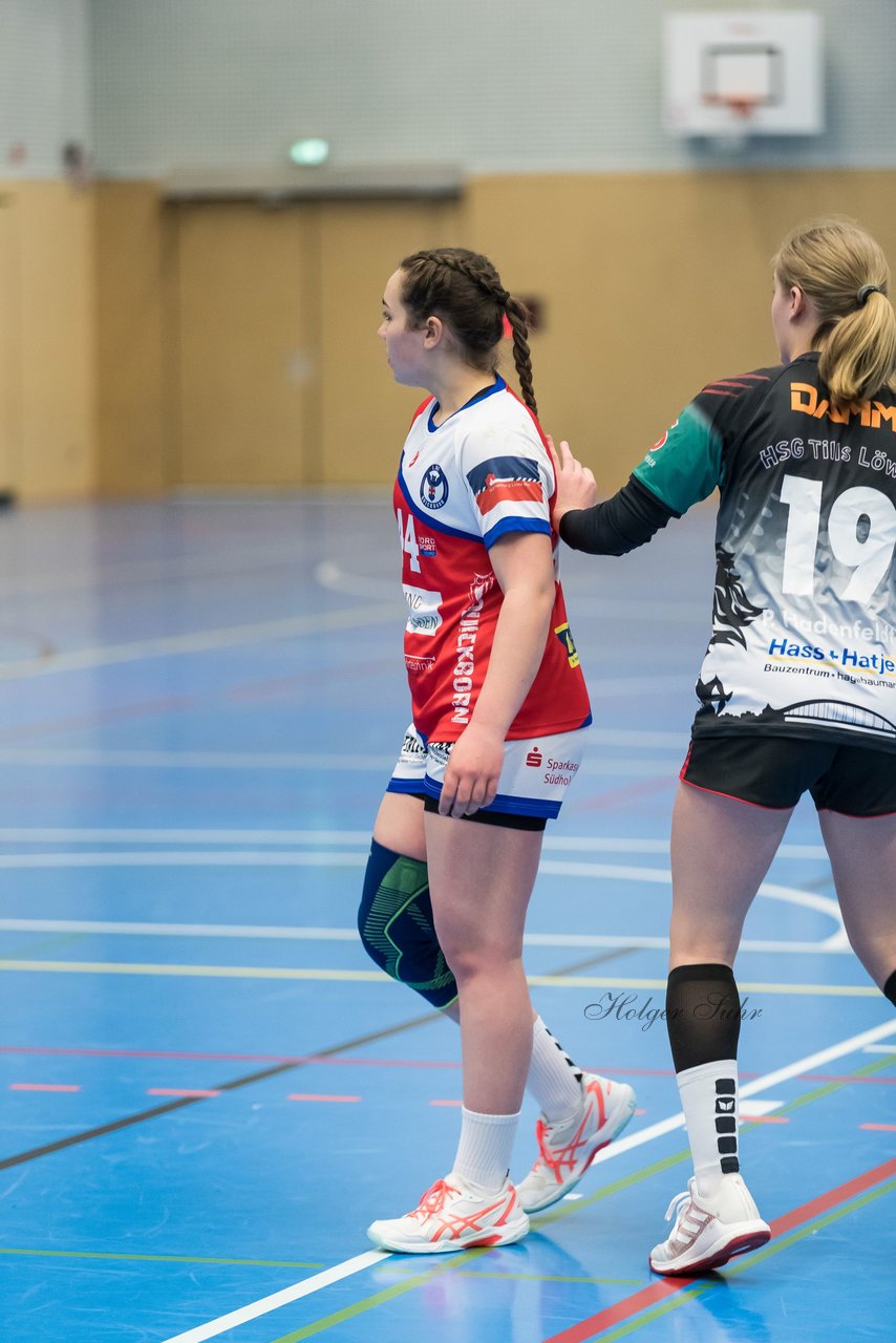 Bild 103 - wBJ HC Quickborn - HSG Tills Loew. : Ergebnis: 19:20